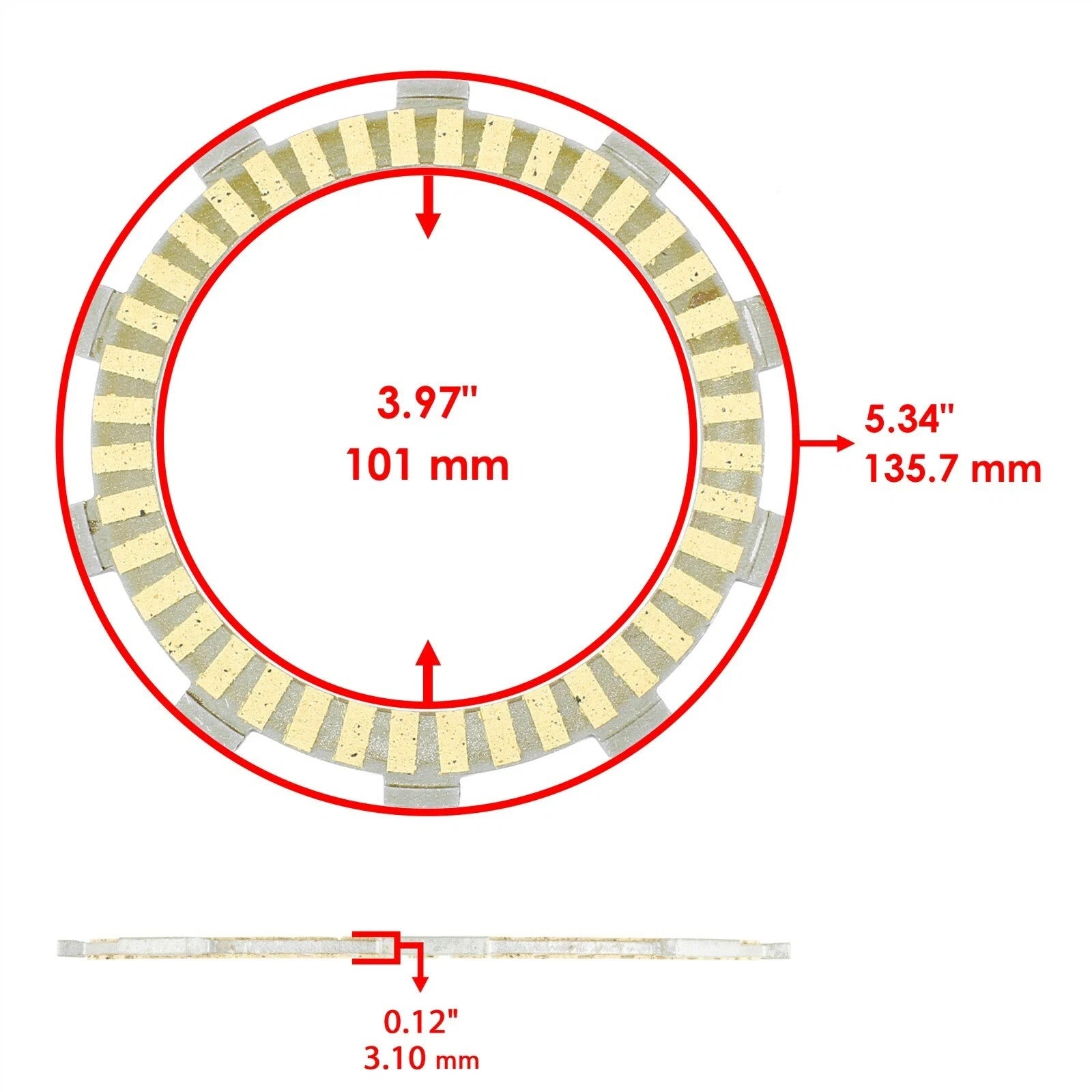 Clutch Friction Steel Plates and Gasket fits Suzuki GSX-R600 GSXR600 1999 2000