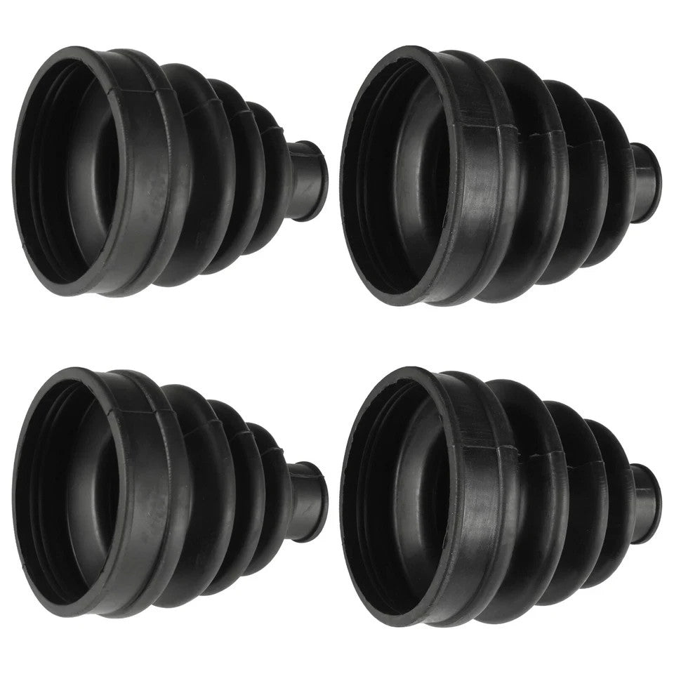 2 Front Axle Outer And Inner CV Boot Kit for Can-Am Commander 1000 4X4 2011 2012