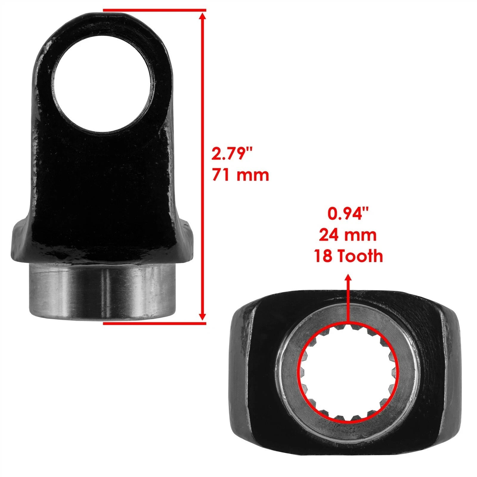 For Can-Am Commander 1000 2013 Front Drive Shaft Yoke w/U-joint DPS X XT XTP LTD