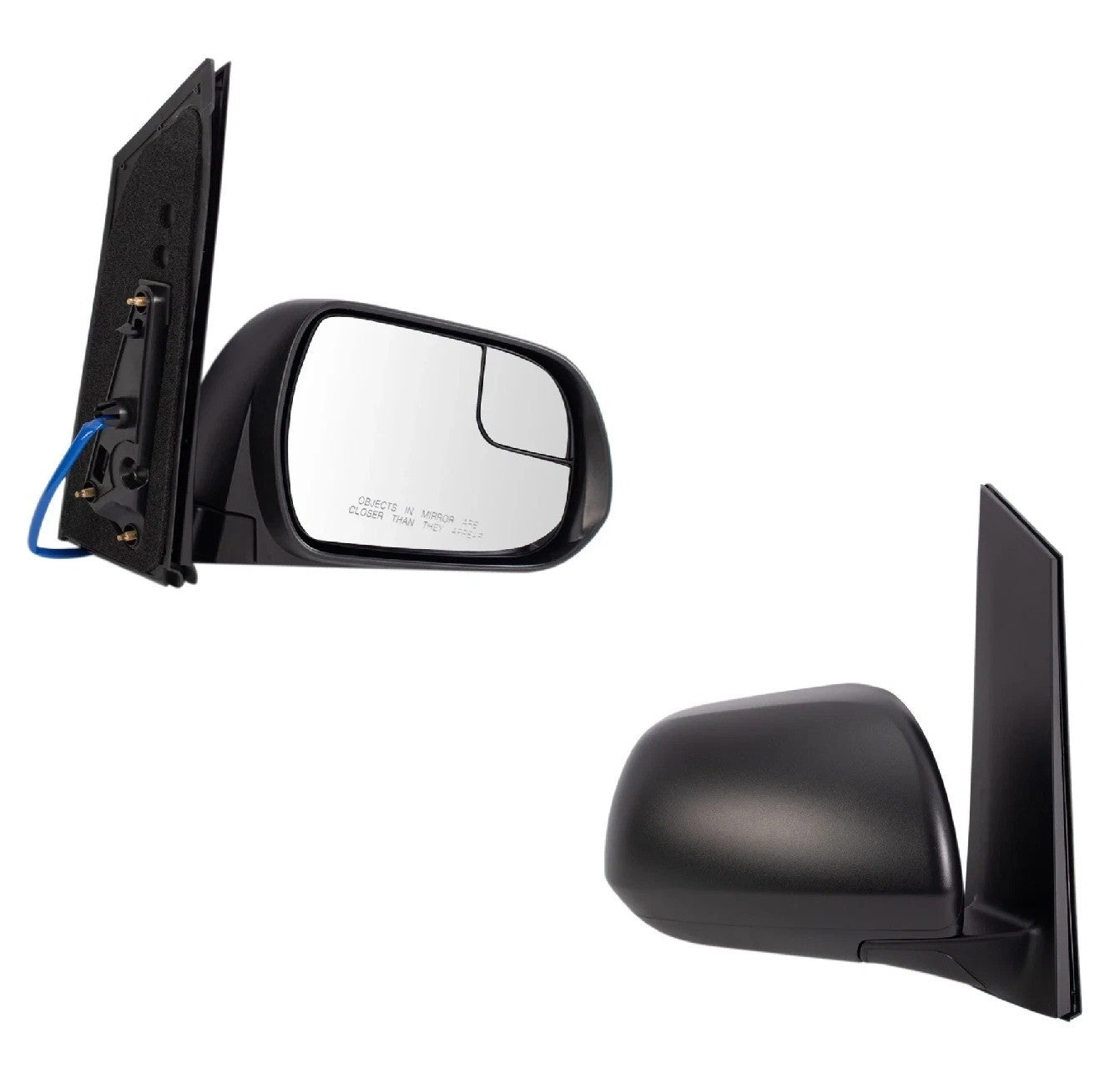 Power Blind Spot Textured Mirror RH Right Passenger Side for Toyota Sienna