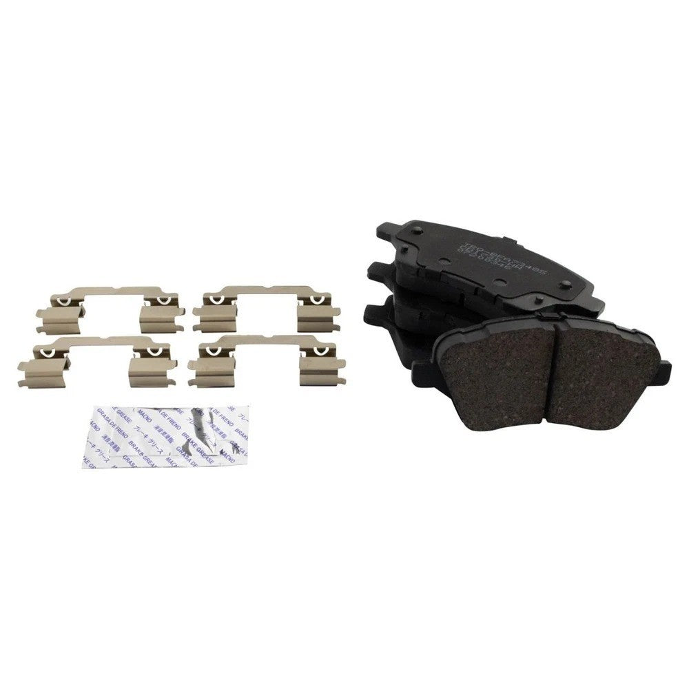 Front Brake Pad & Rotor Kit Brake Rotor For 2014-2018 Ford Fiesta