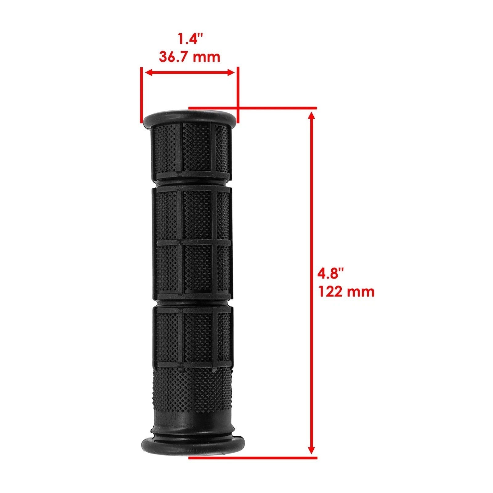  2 x Caltric Handlebar Grips for Polaris Sportsman x2 800 EFI 2007 2008 2009 