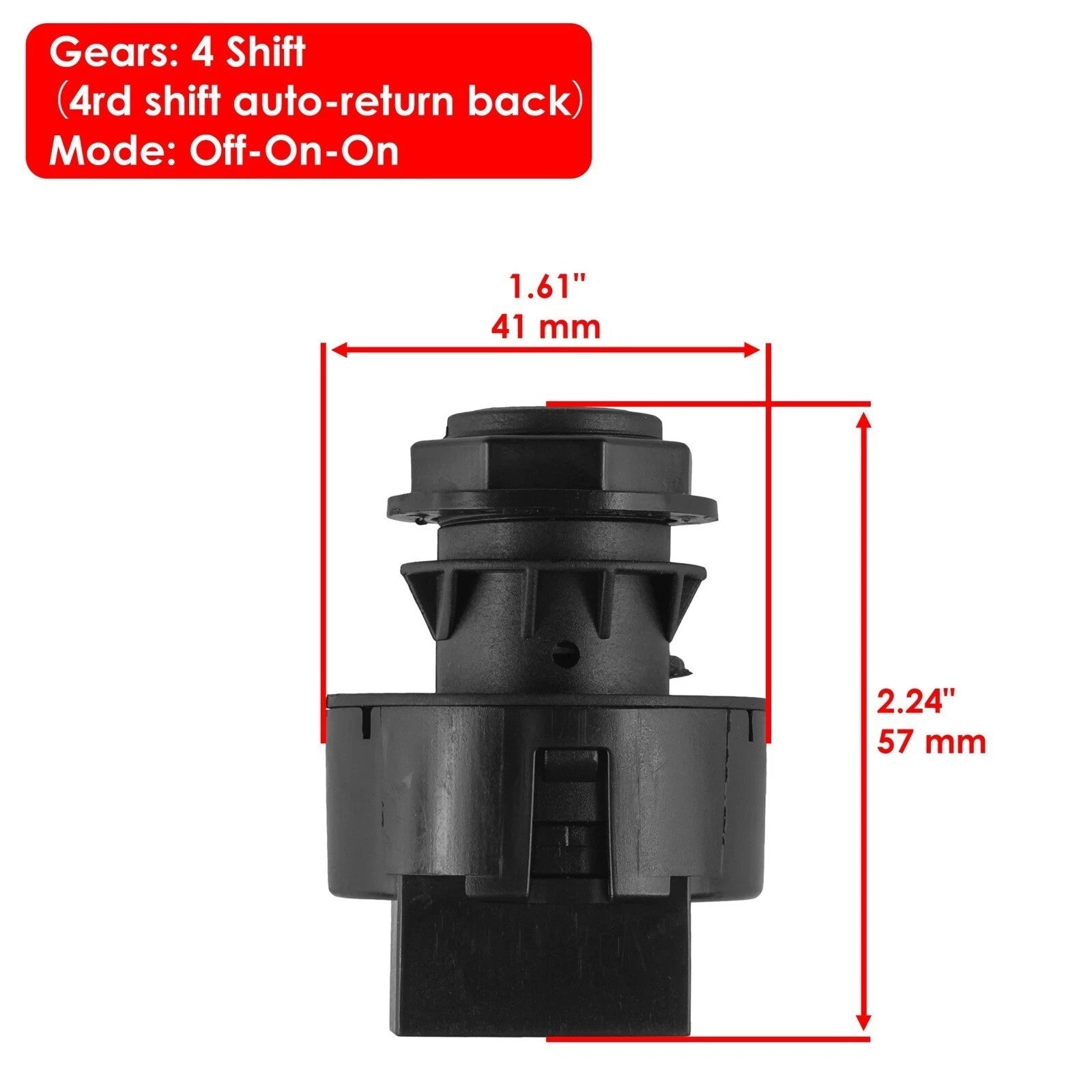 4 Position Ignition Switch w/ Key for Polaris 4016058