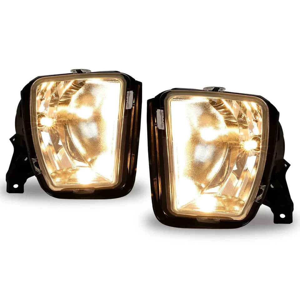 For Dodge Ram 1500 2013-2018 Ram 1500 Classic 19-22 Fog Lights Lamps w/Bulbs Set