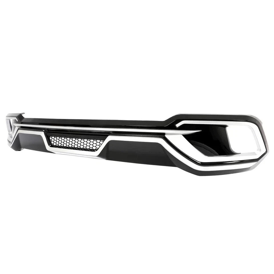 HECASA Rear Bumper Diffuser Spoiler Board ABS For Toyota Highlander 2017-2019