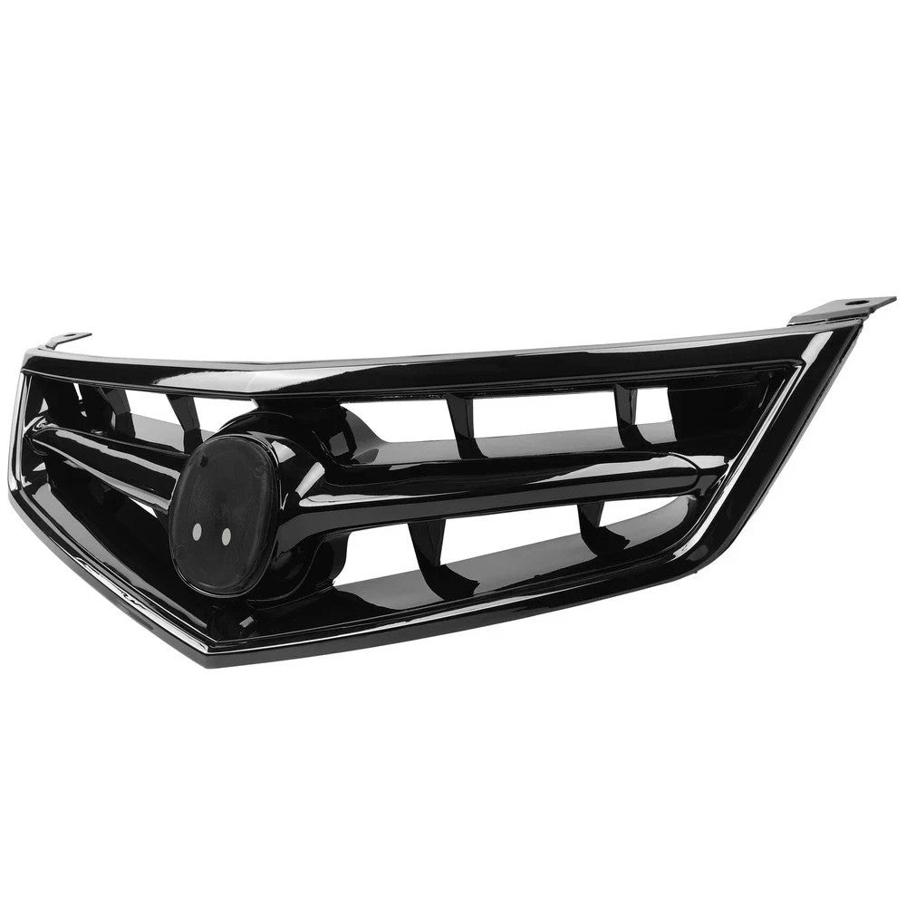 HECASA Front Upper Bumper Grille Grill w/Molding For Acura TSX 2006 2007 2008