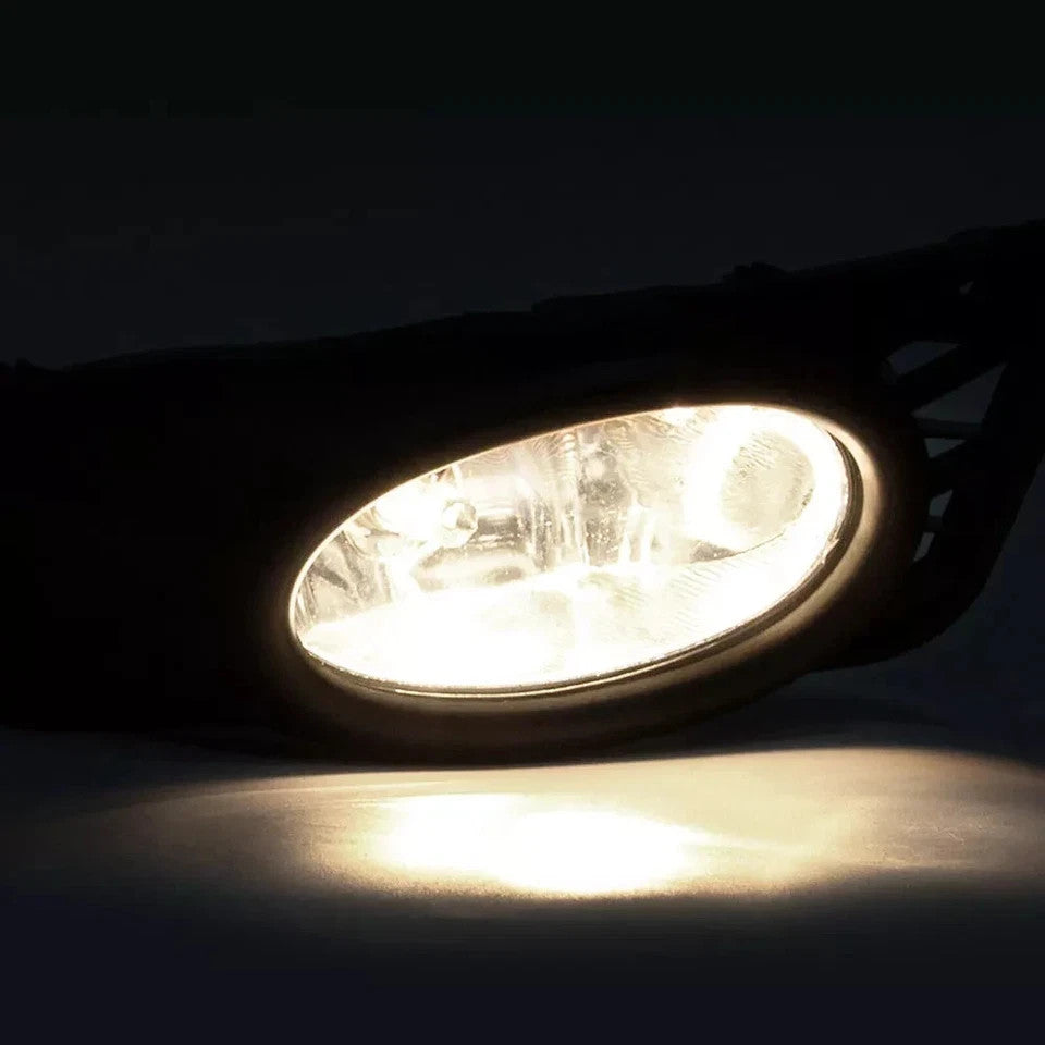 For 2009-2011 Honda Civic 4-Door Sedan Bumper Fog Lights Driving Lamps w/Switch