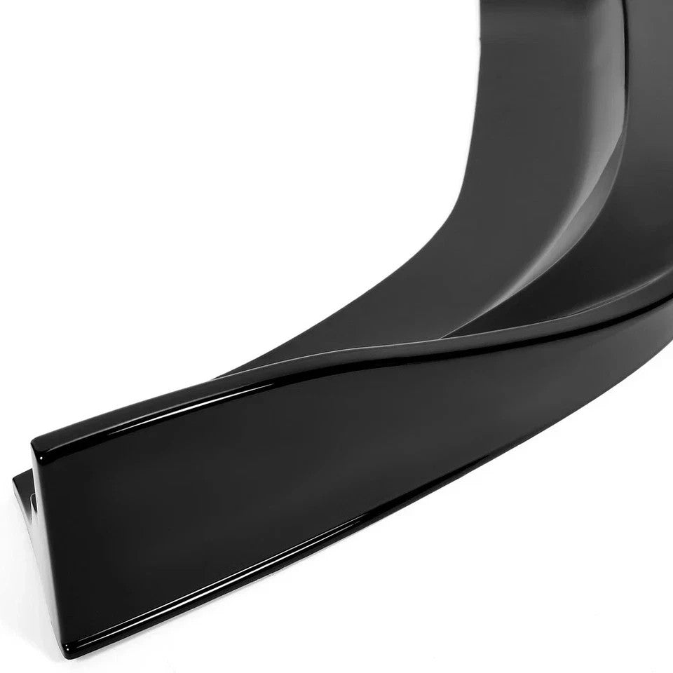 Fits 2011-2014 Dodge Charger SRT8 Glossy Black Front Bumper Lip Spoiler Splitter