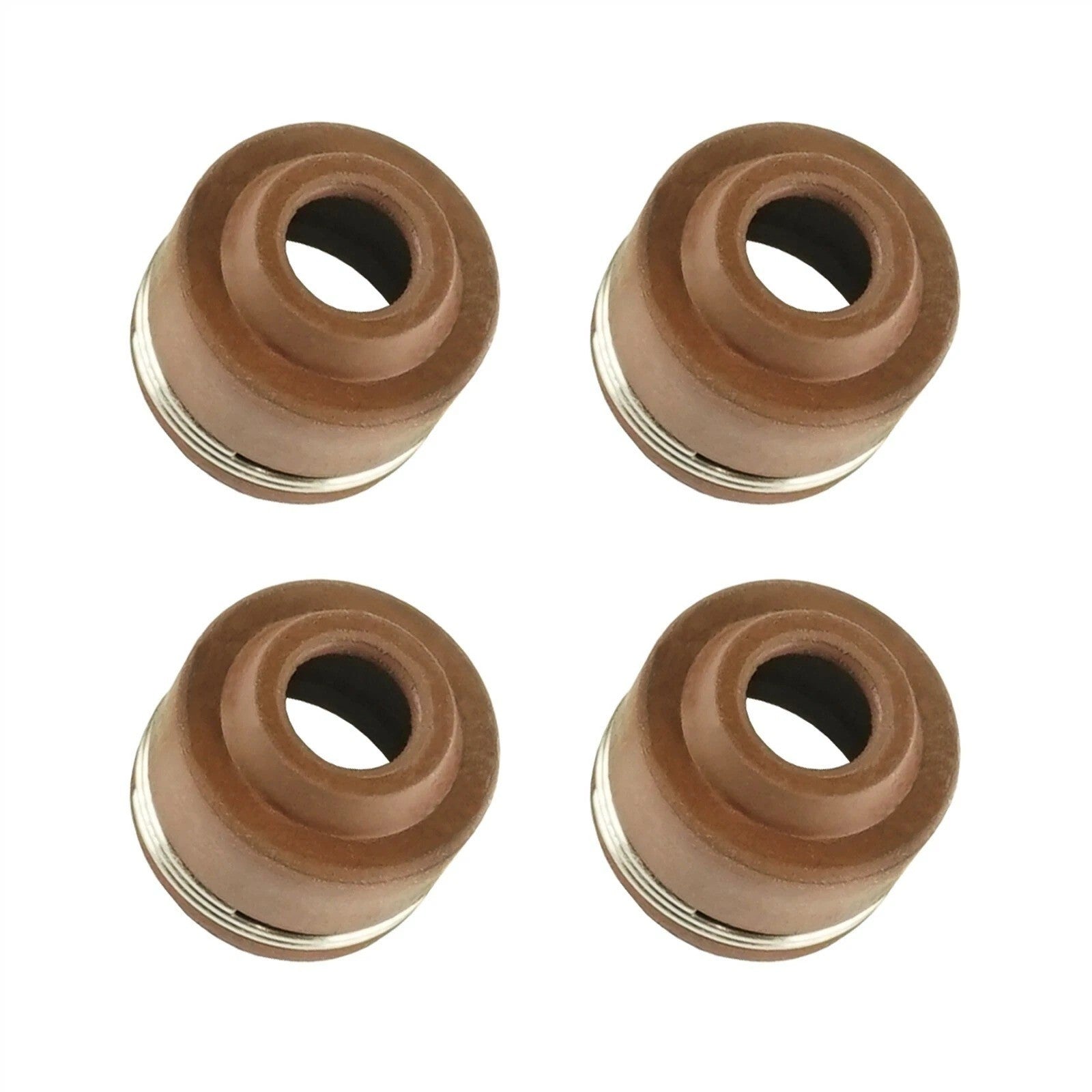 4 Valve Seals fits John Deere M76090 XUV620i Gas XUV625i Gas HPX615E GX345
