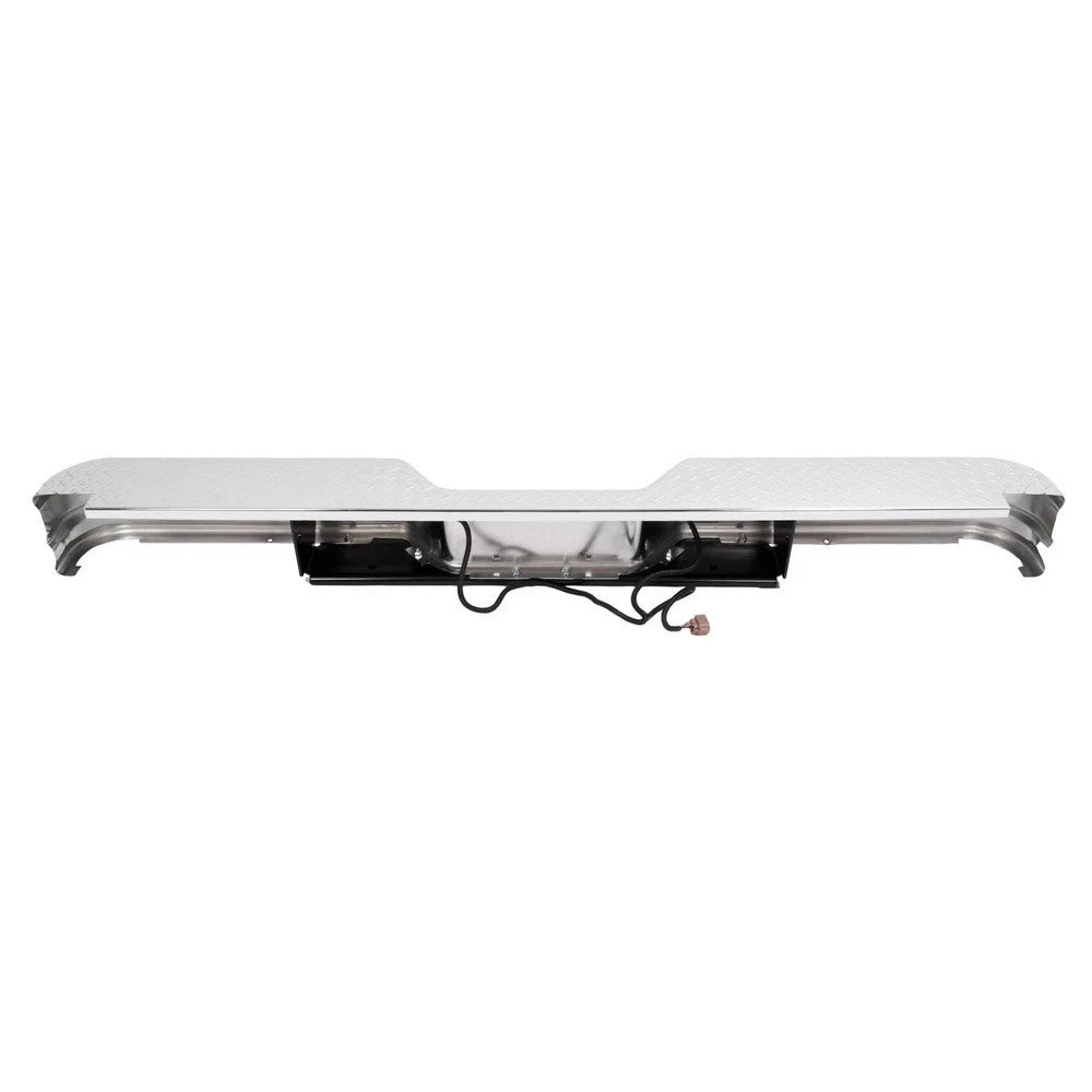 Chrome Steel Diamondstep Universal Rear Step Bumper Assembly For Silverado 1500