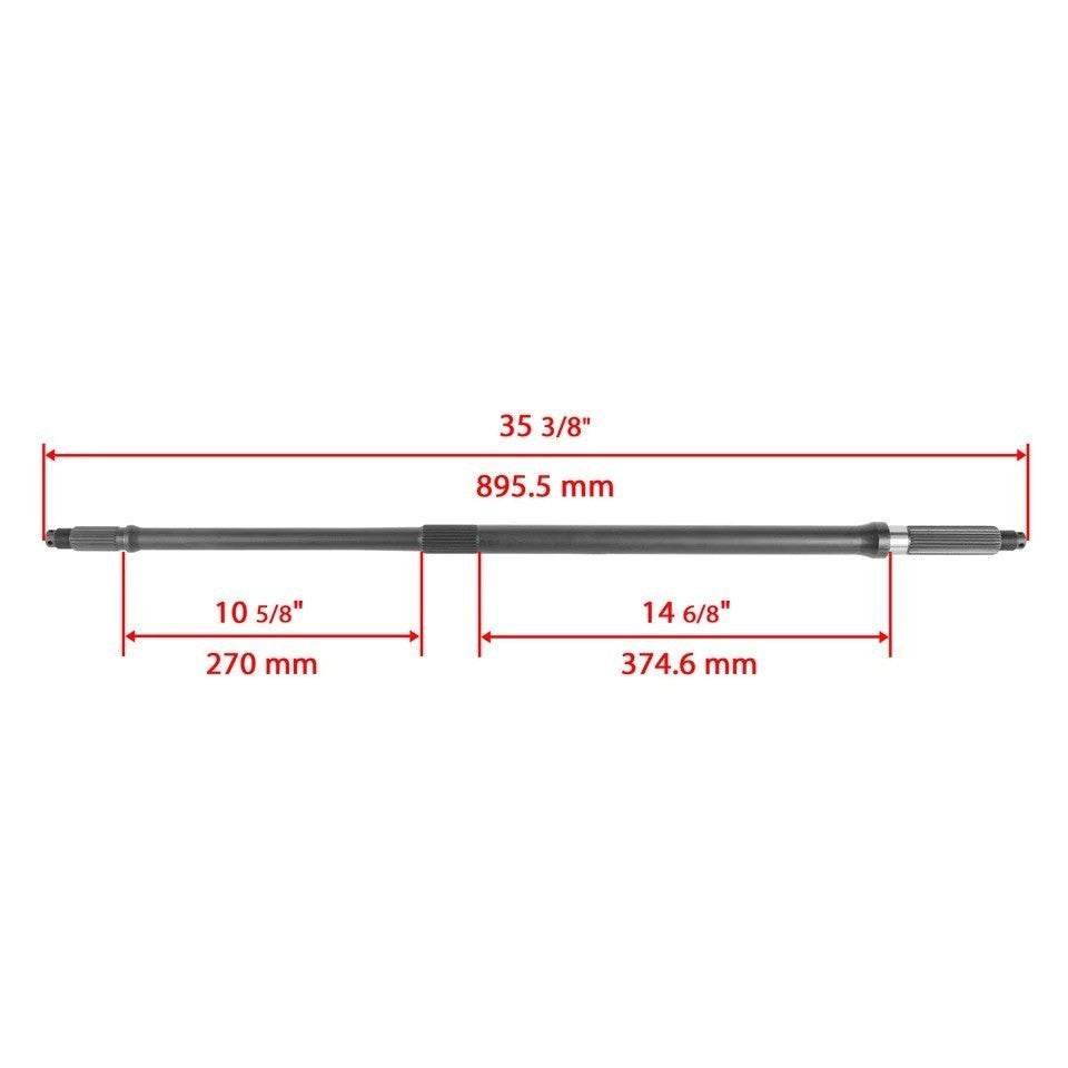 Rear Axle Shaft w/ Nuts fits Honda TRX500FM1 TRX500FM2 Foreman 500 4x4 2014-2019