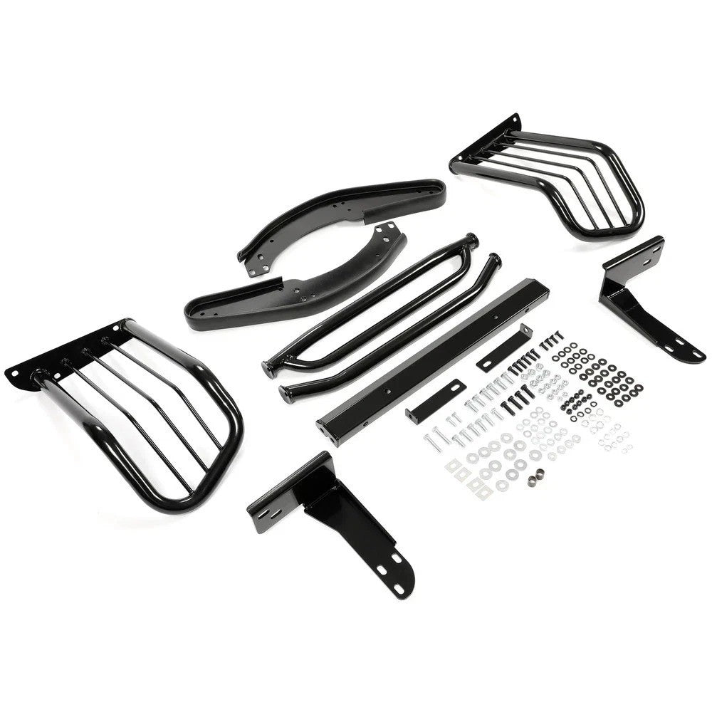 Brush Grille Guard Bumper Black Fits For 1998-2004 S10 Blazer Sonoma Jimmy Envoy
