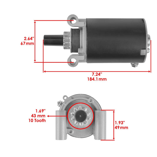 Starter for John Deere 25-098-04 25-098-04S 25-098-05 25-098-05S 25-098-06
