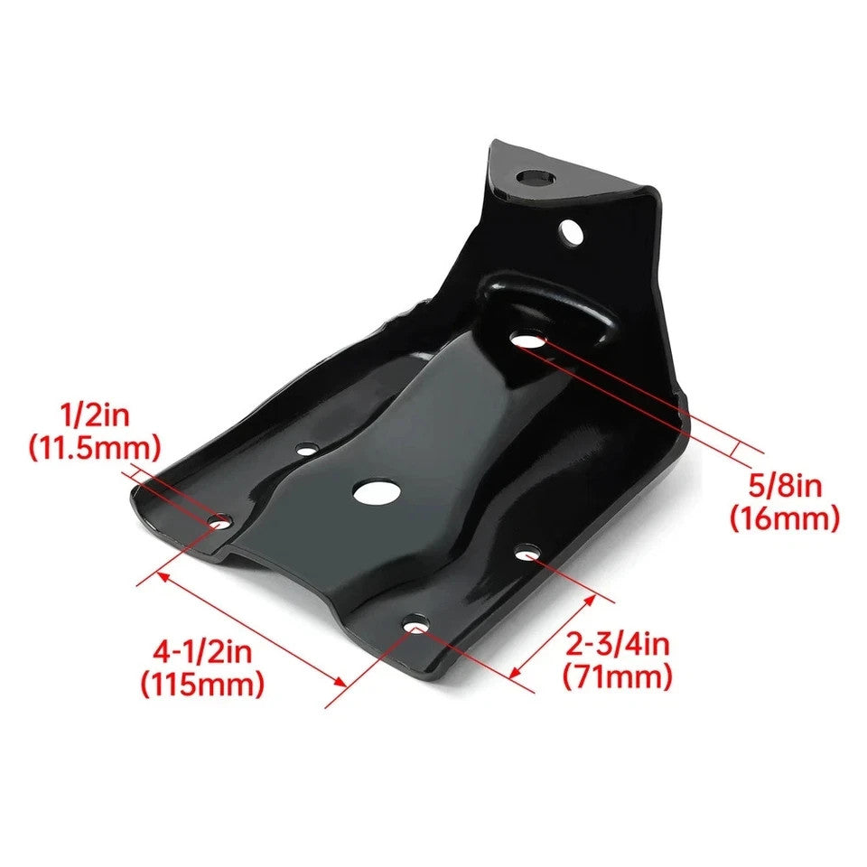 2pcs Rear Leaf Spring Hanger Shackle Bracket Kit for Chevy Silverado GMC Sierra