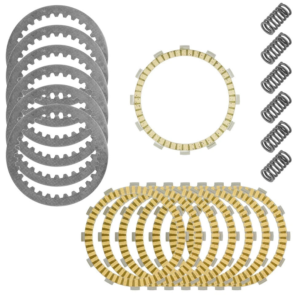 Clutch Friction Steel Plates Springs Kit For Honda Custom 900 CB900C 1980-1982