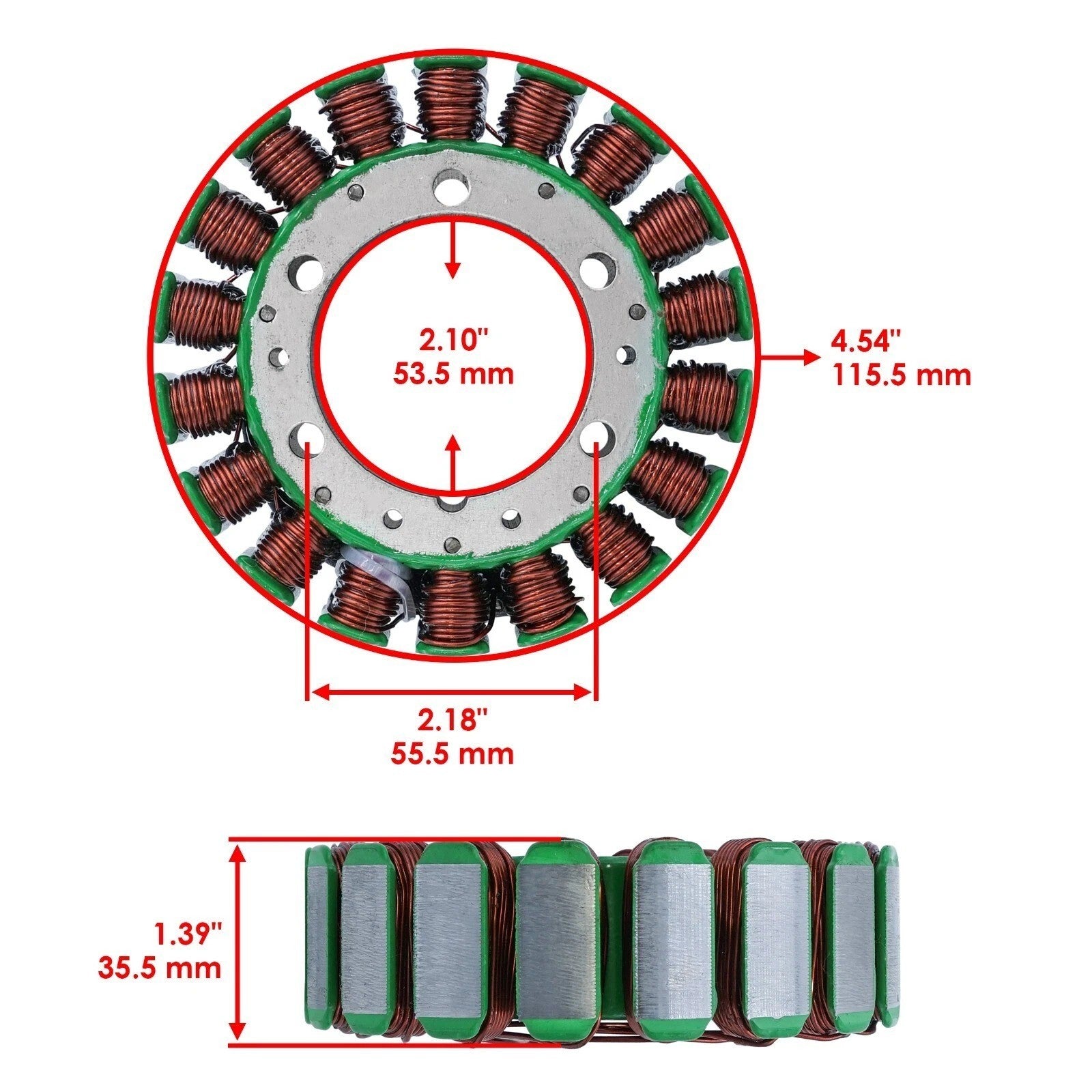 Stator & Gasket & Regulator for Honda VT700C Shadow 700 1984 1985