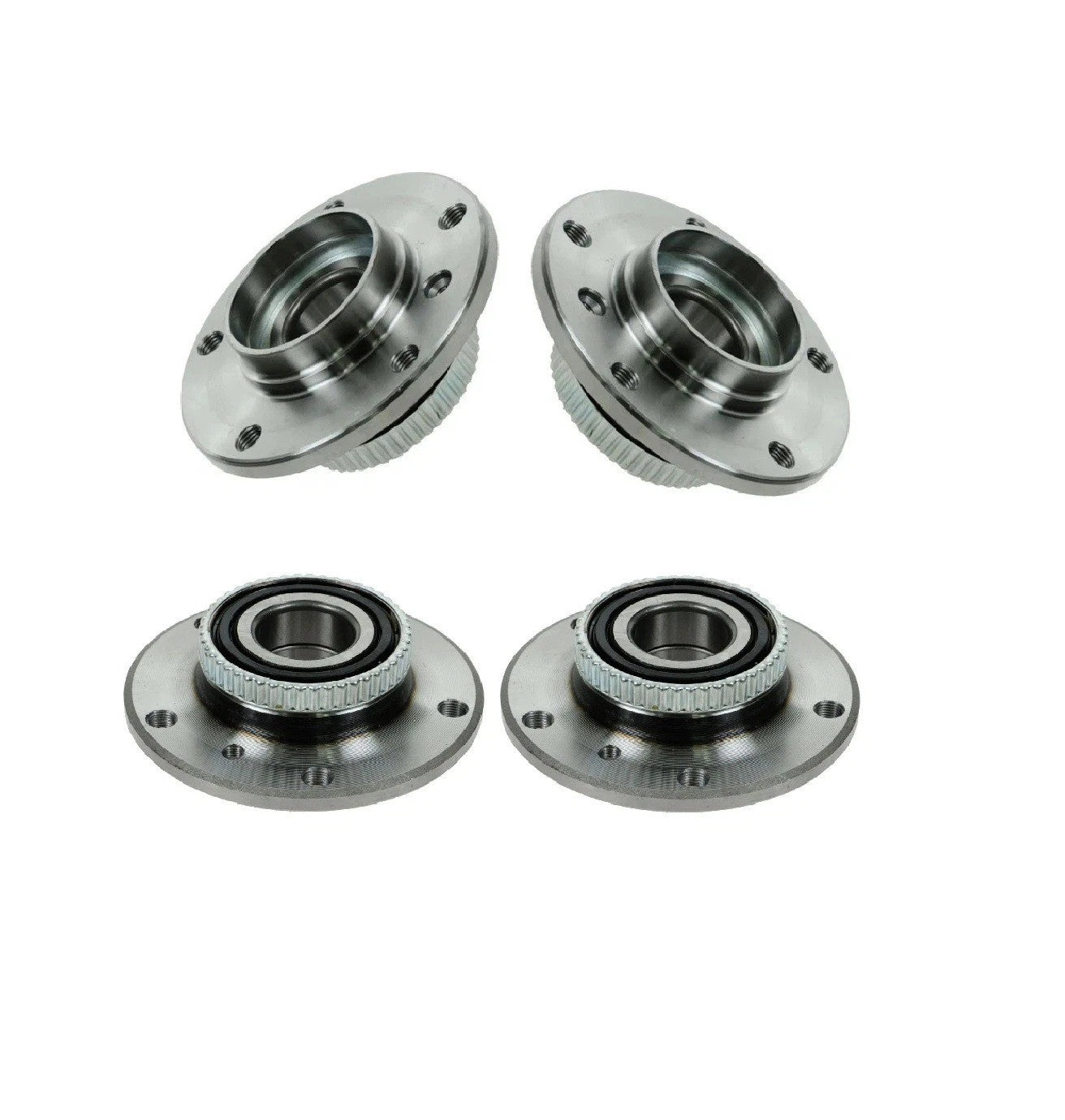 Front Wheel Hub & Bearing Left & Right Pair for BMW E31 E32 E34 E36 E46 Z4