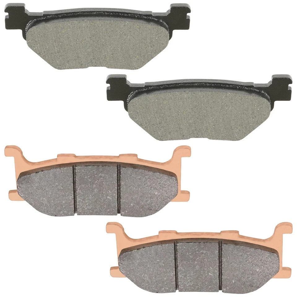 Caltric Front and Rear Brake Pads for Yamaha XVS950C Bolt R-Spec 2014-2020