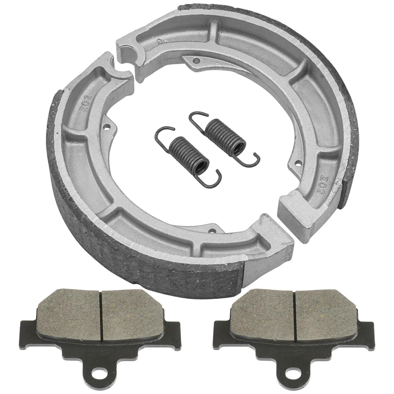Front Brake Pads & Rear Brake Shoes for Suzuki LS650 Boulevard S40 2005-2019