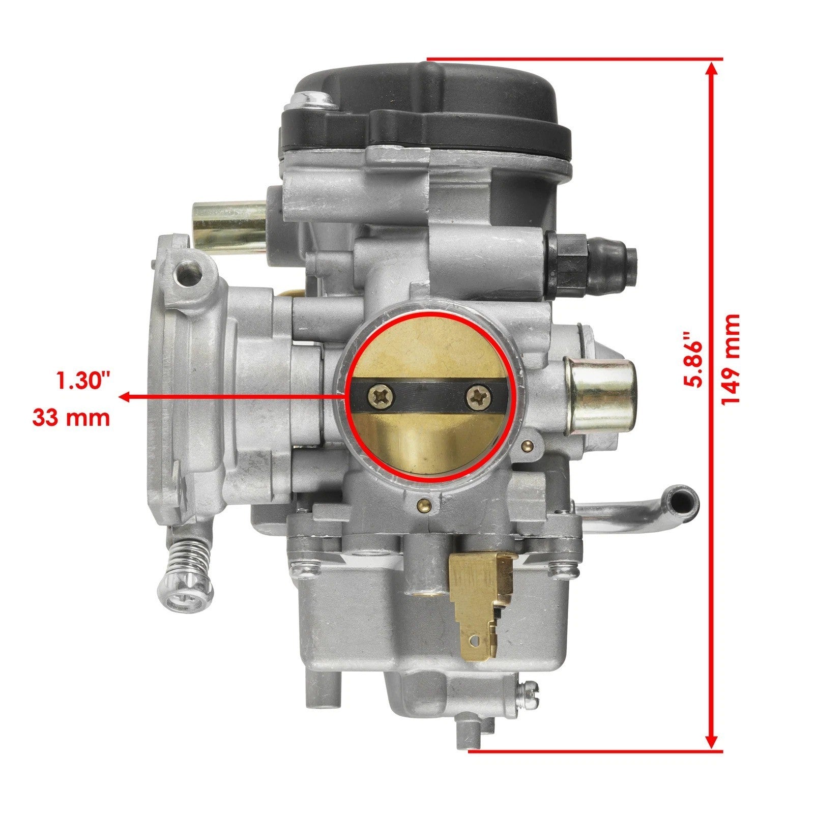 Caltric Carburetor For Bombardier Can-Am Outlander 400 2003-2008
