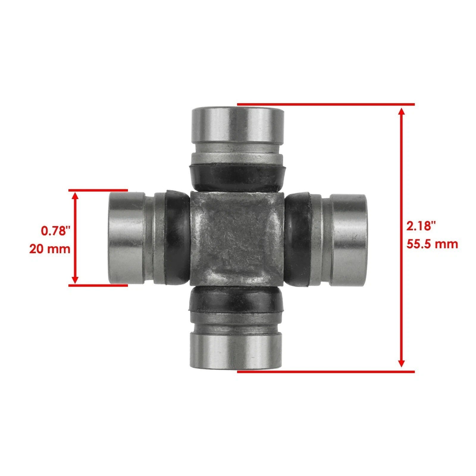 for Arctic Cat 650 H1 4X4 2005 2006 2007 2008-2011 Front Drive Shaft U-Joint