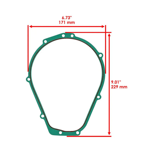 Stator Gasket for Yamaha 6M6-81365-A0-00 6M6-81365-01-00 6M6-81365-00-00