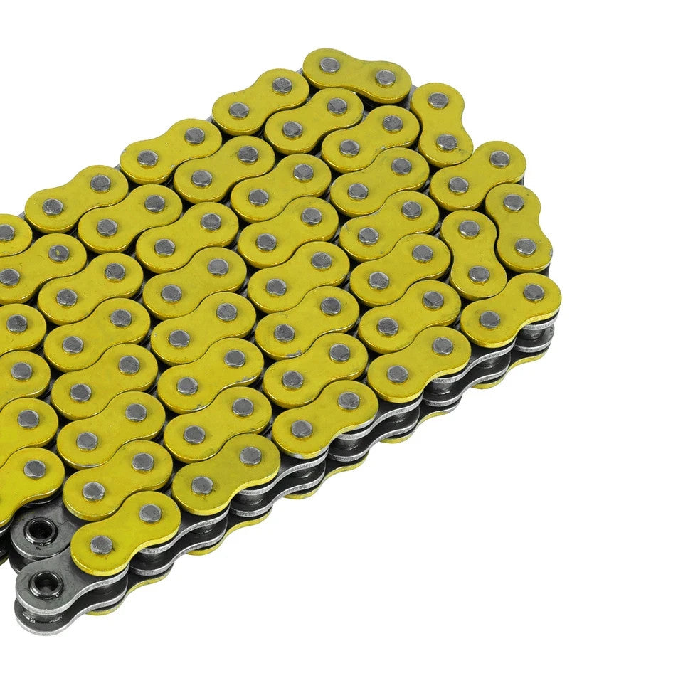 O-Ring Drive Chain for Suzuki RMZ250 RM-Z250 2007 2008 2009 Yellow