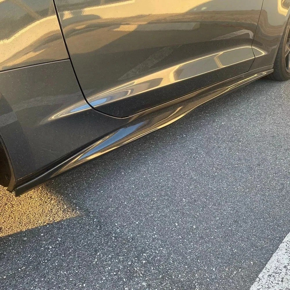 For Chevy Camaro RS SS LT LS 2016-2023 2022 Black Side Skirts Panel Extension