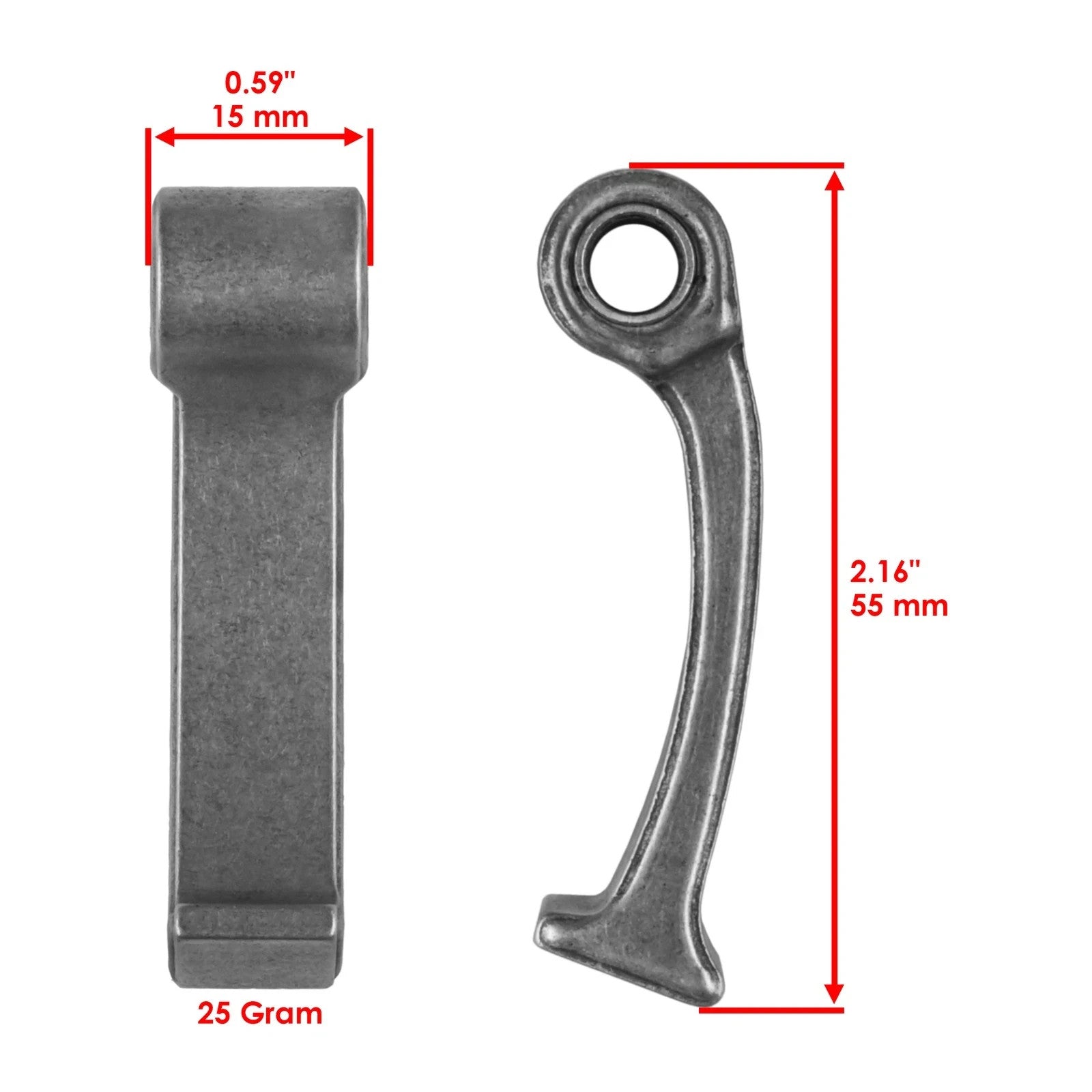 6x Clutch Weights Centrifugal Lever Set Includes for Can-Am 420248606 420248606A