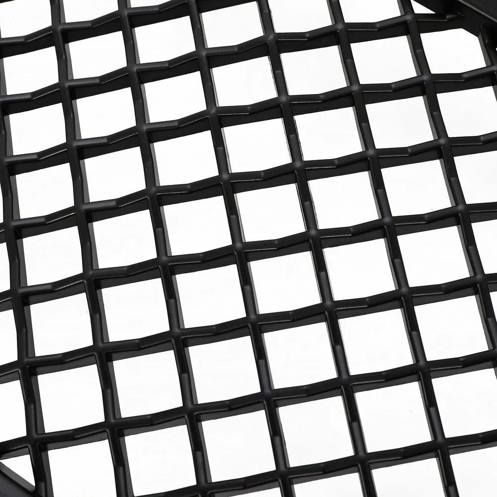 HECASA Front Lower Grille Grill ABS For Cadillac CTS-V 2008-2014 Painted Black