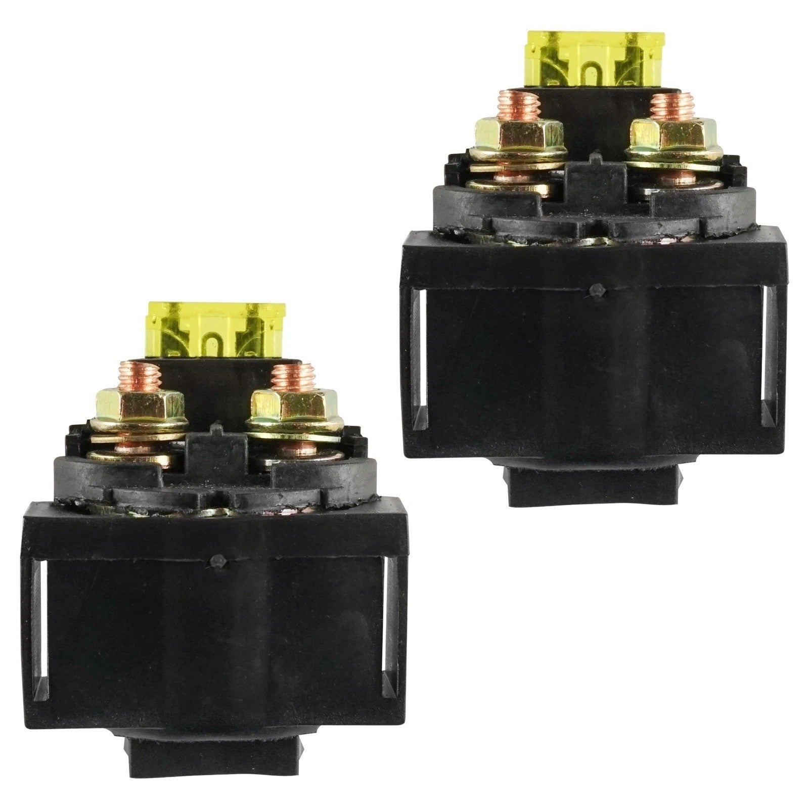 2x Caltric Starter Solenoid Relays for Kawasaki Bayou 250 KLF250 2003 - 2011
