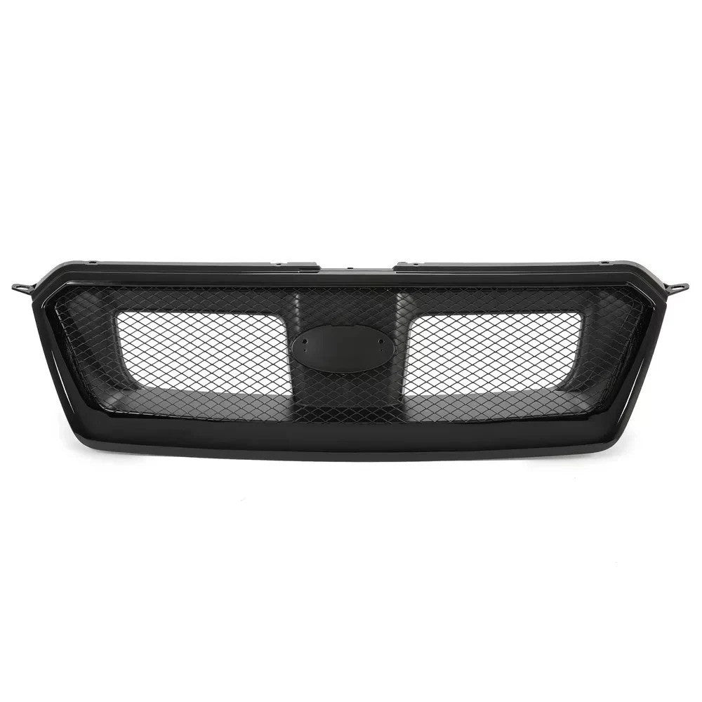 For Subaru XV Crosstrek 2013-2017 Front Bumper Grille Black Painted Mesh Style