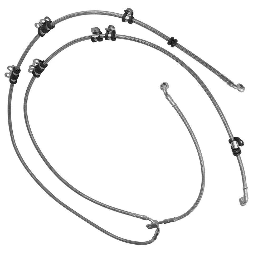 Caltric 705601495 Front Flexible Brake  Hose For Can-Am Maverick X3