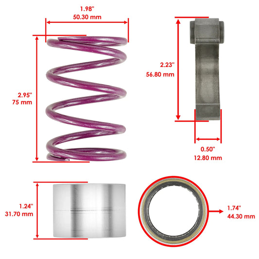 Complete Primary Drive Clutch Rebuild Kit For Polaris RZR XP 900 2012 2013
