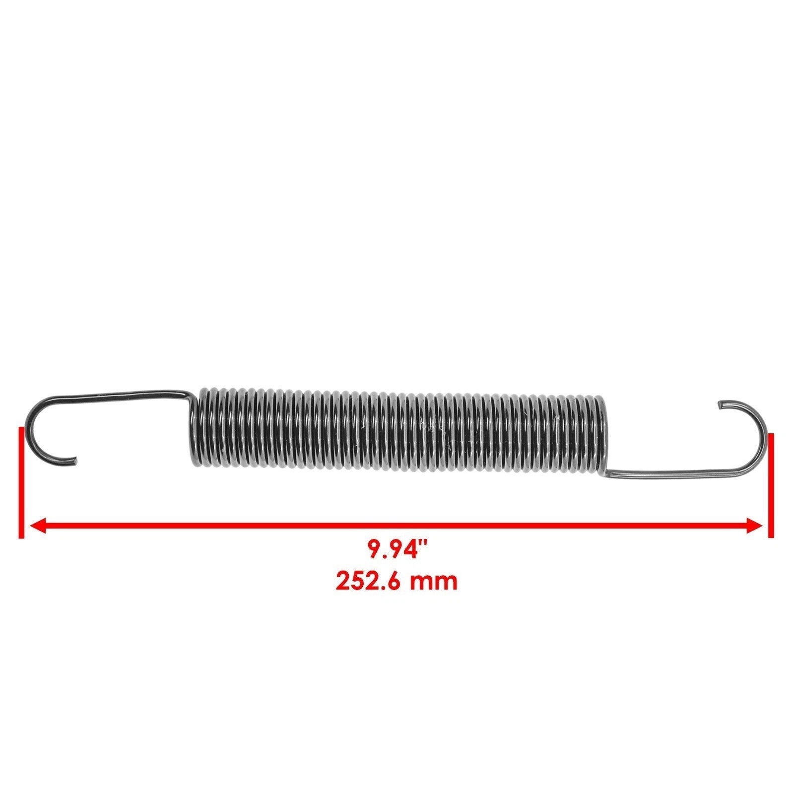 Caltric M158342 Pulley & Belt Extension Spring for John Deere Z445 Z465 Z225