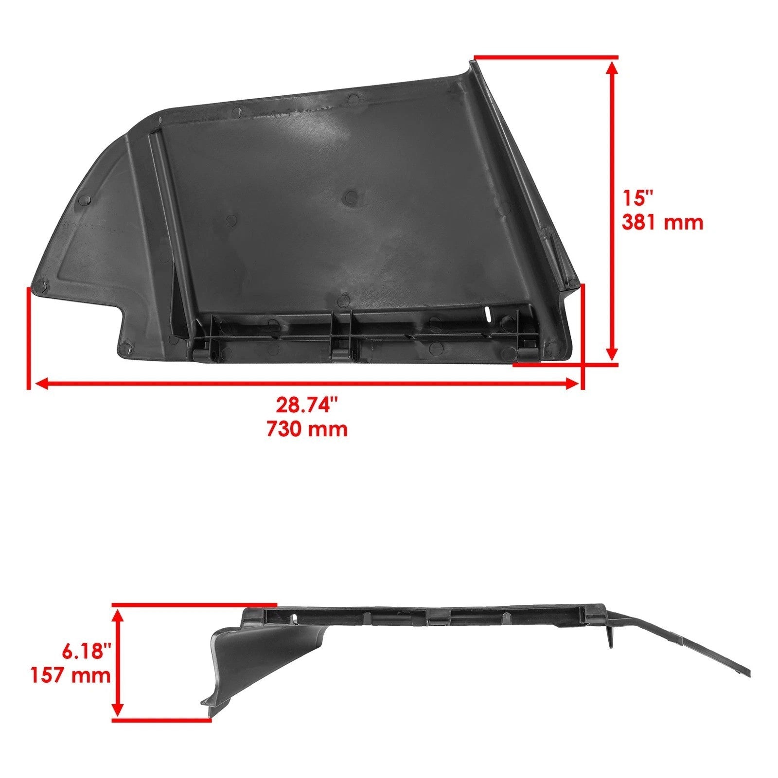 Deck Discharge Chute for John Deere X710 X730 X734 X738 X739 X750 X754 X758