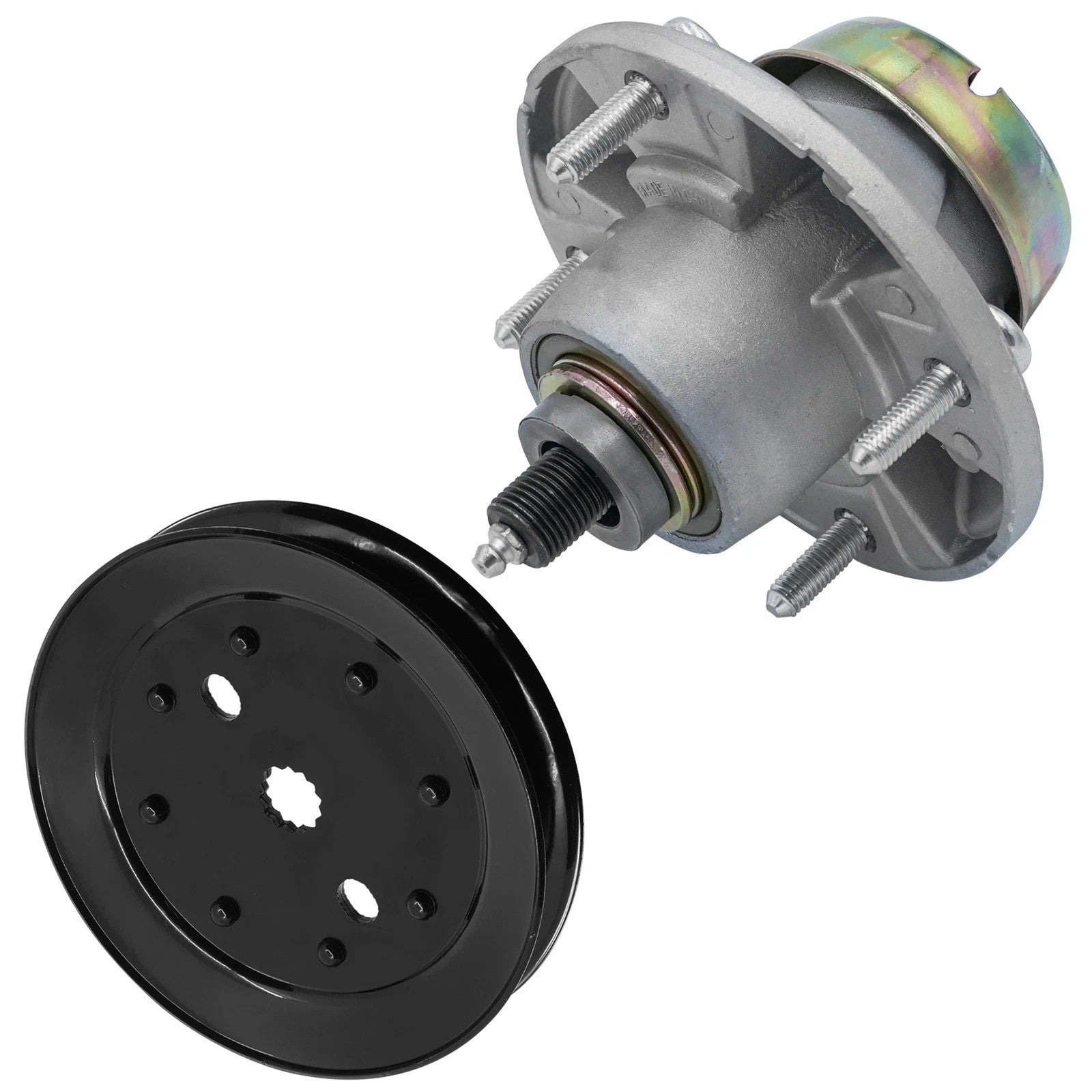 Blade Spindle Assy w/Pulley for John Deere X465 X475 X485 X495 X500 X575 54"62"