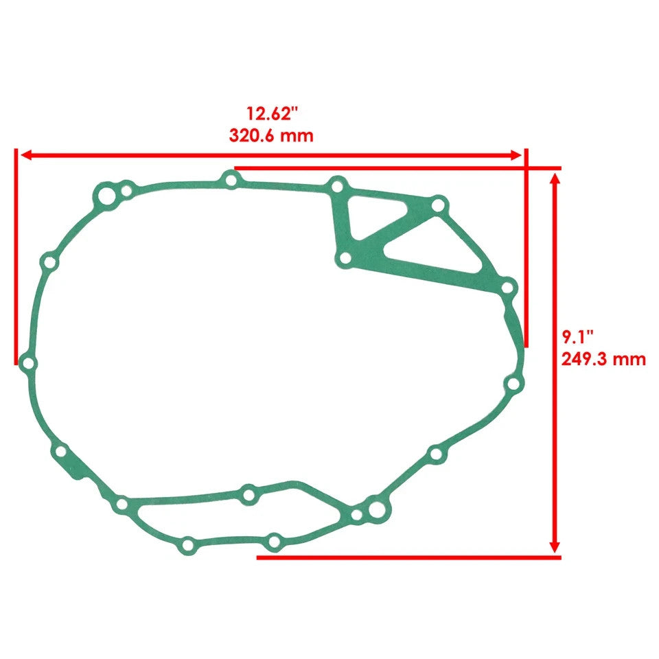 Caltric Clutch Cover Gasket For Yamaha XTZ1200 Super Tenere 2012-2024
