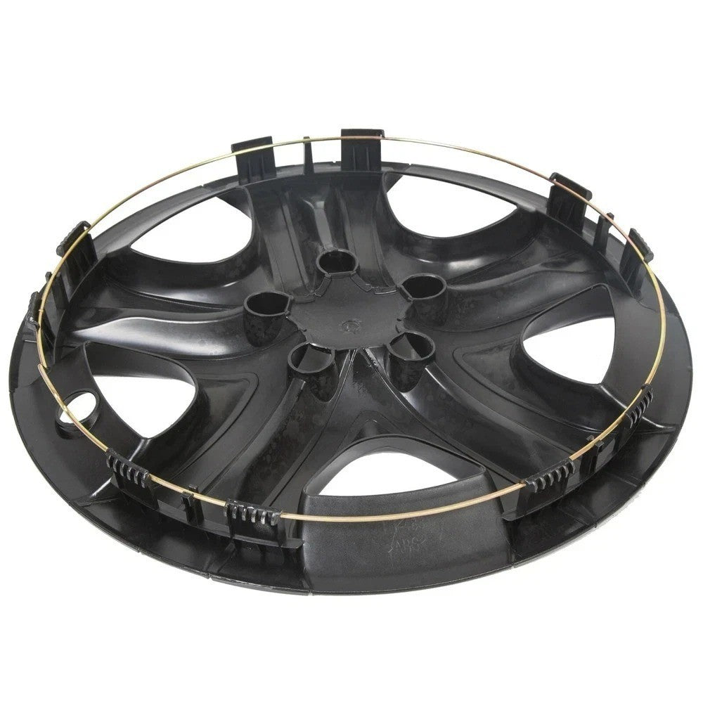 Gloss Black 17" Hub Caps Full Rim Wheel Skin Covers For Toyota Rav4 2013-2018
