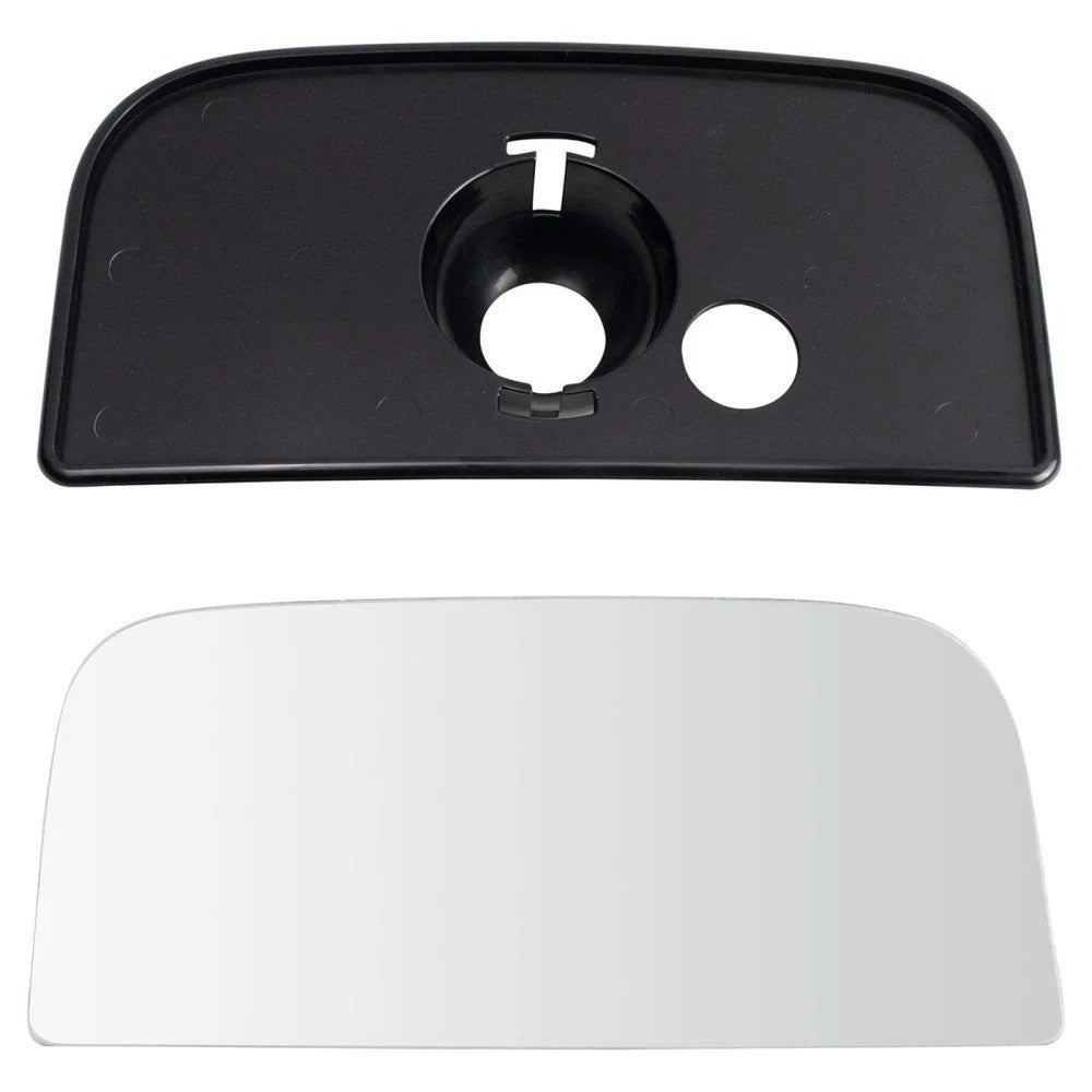 Exterior Tow Mirror Lower Glass RH Passenger Side for Chevy GMC Truck SUV
