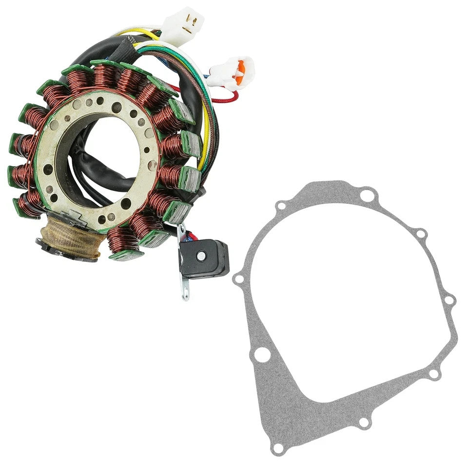 Stator & Gasket for Yamaha Kodiak 400 YFM400FW 4X4 1993 1994 1995 1996 97 1998
