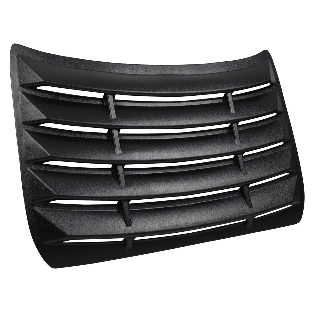 Rear Window Louver Sun Shade Cover Vent Black For Honda Civic Sedan 2016-2021