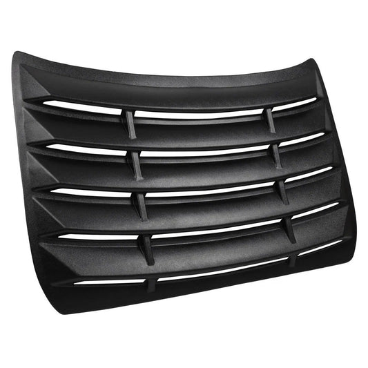 Rear Window Louver Sun Shade Cover Vent Black For Honda Civic Sedan 2016-2021