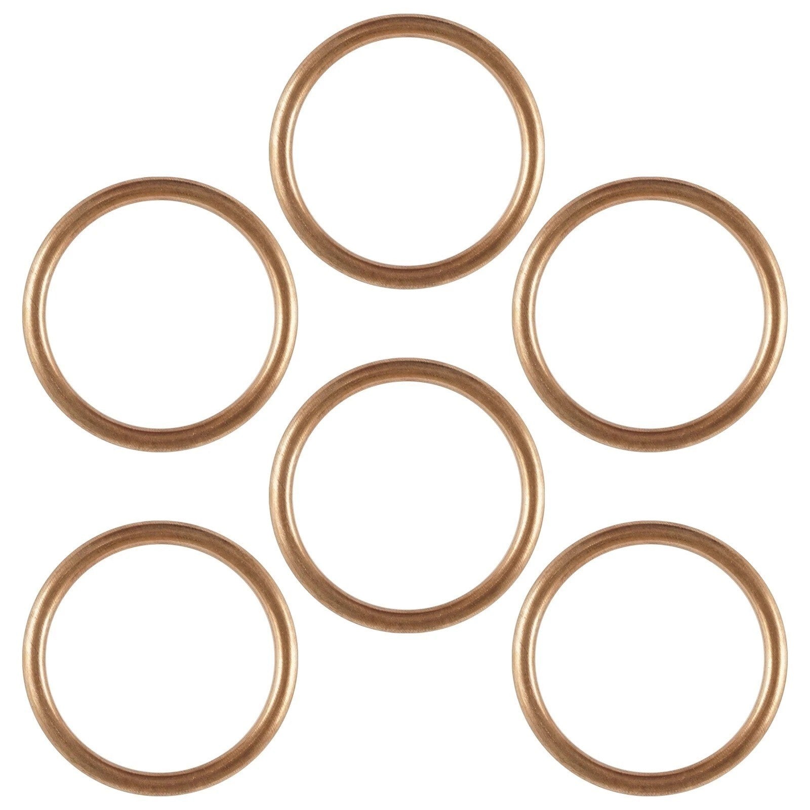 6-Pack Exhaust Pipe Gasket for Honda Cbx Supersport 1979 1980 1981 1982
