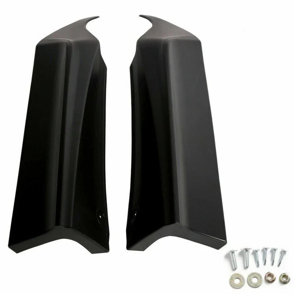 For 2013-2015 Honda Accord 4-DR HFP-Style Front+Rear Bumper Spoiler Lip 4pc