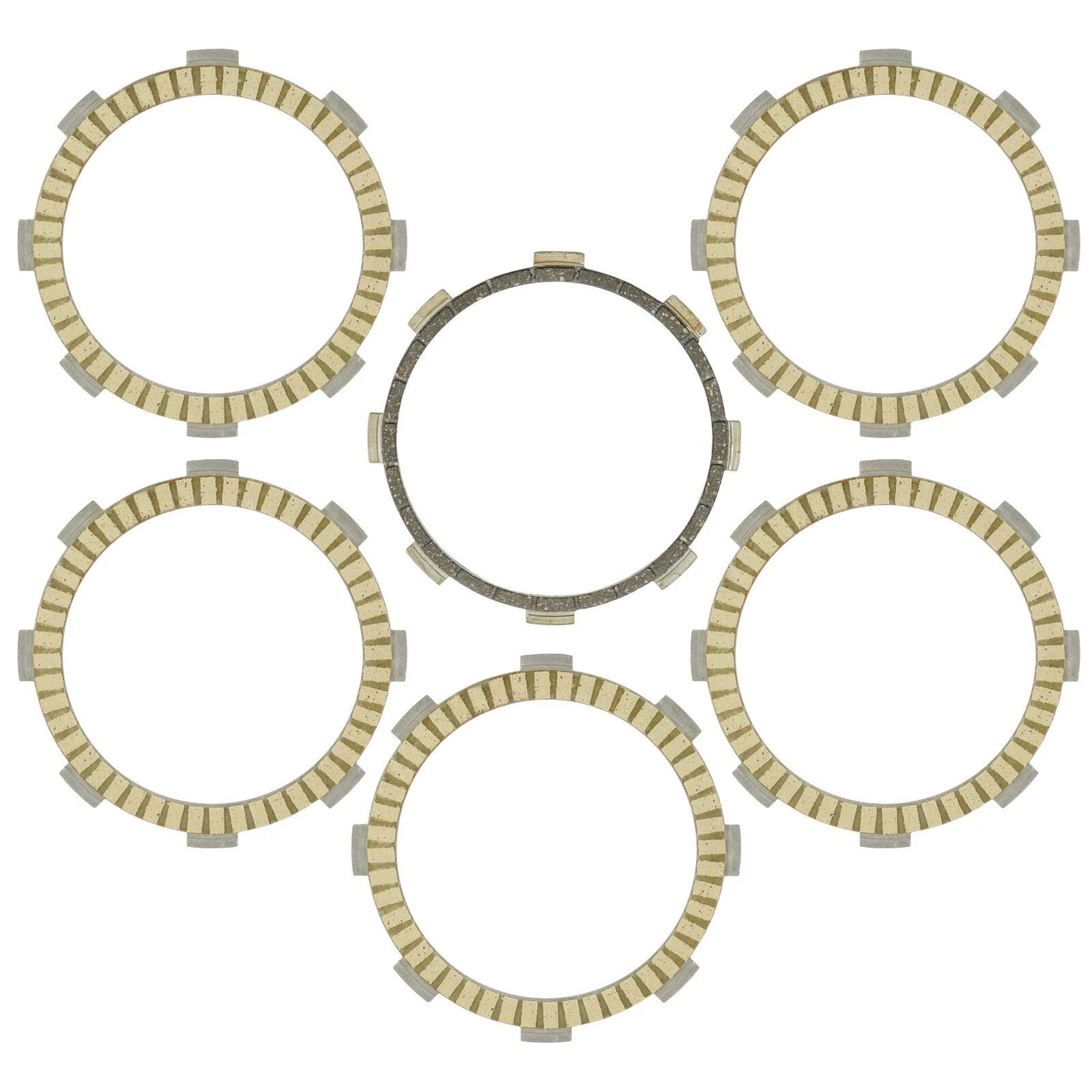 Caltric Clutch Friction Plates and Steel Plates for Honda CRF230F 2003-2017