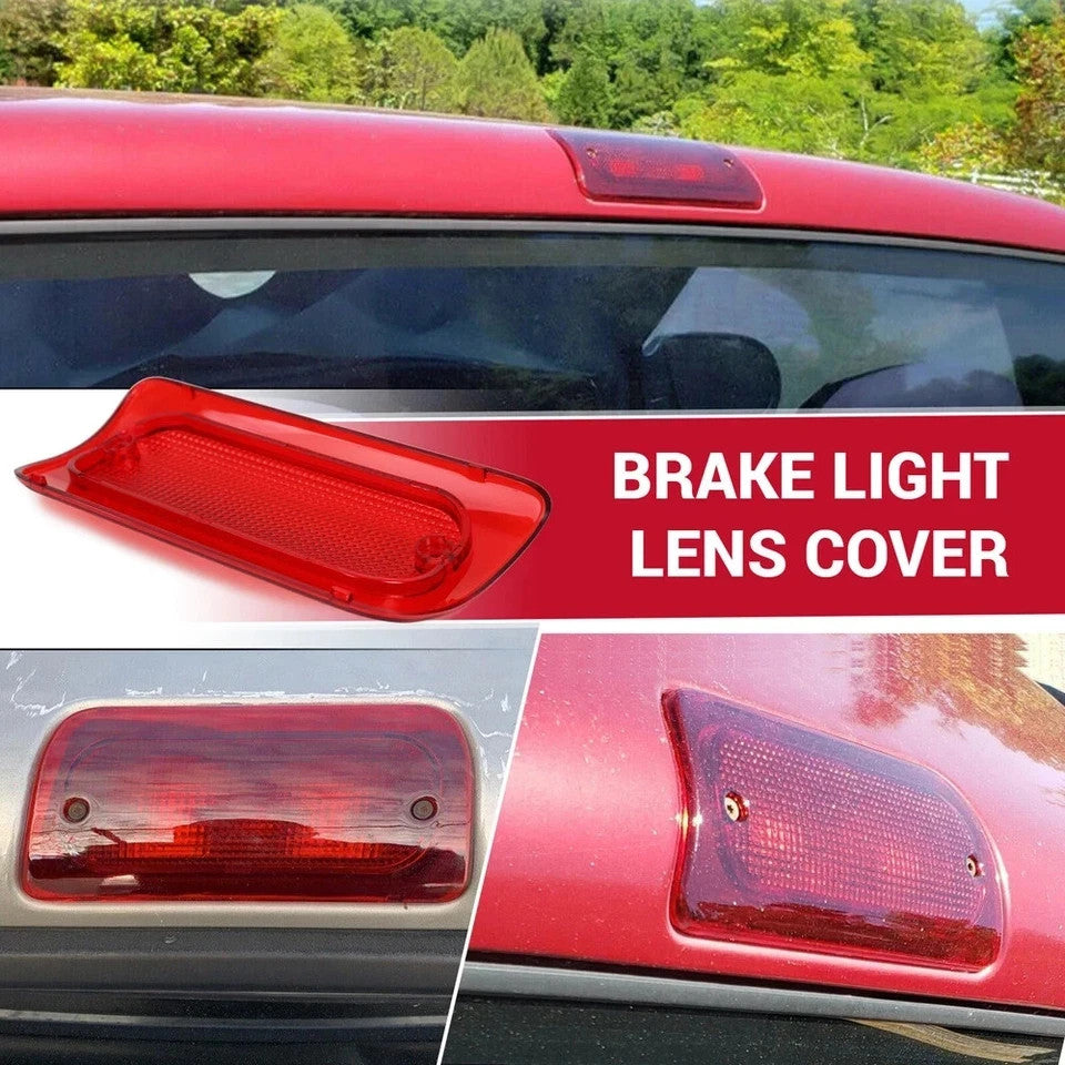 High Red 3rd Brake Light Lens For Chvey S10 GMC Sonoma 94-04 REG OR CREW cab