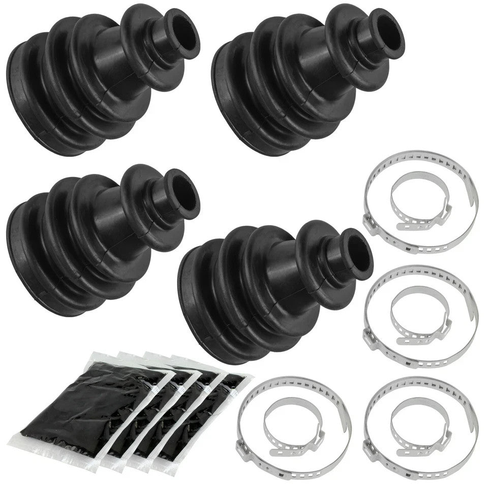 2 Front Right Left Axle CV Boot Kit for Polaris RZR S 800 EFI 2009-2013 2014