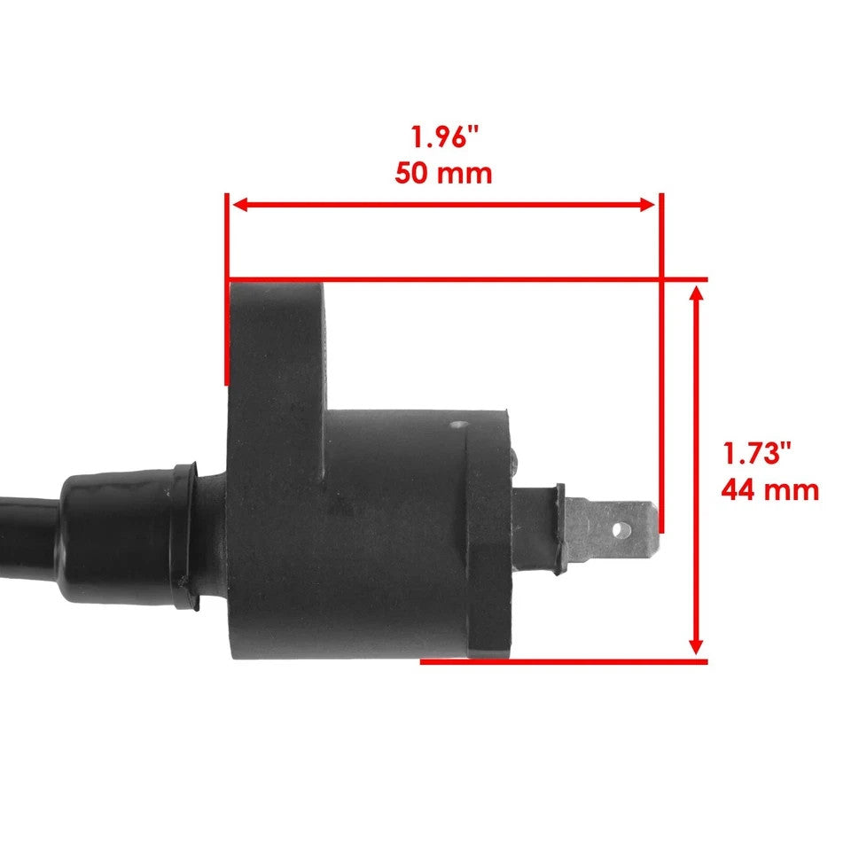 Ignition Coil w/ Spark Plug Cap for Honda XR650L 1997-2008 / 30700-KCZ-000