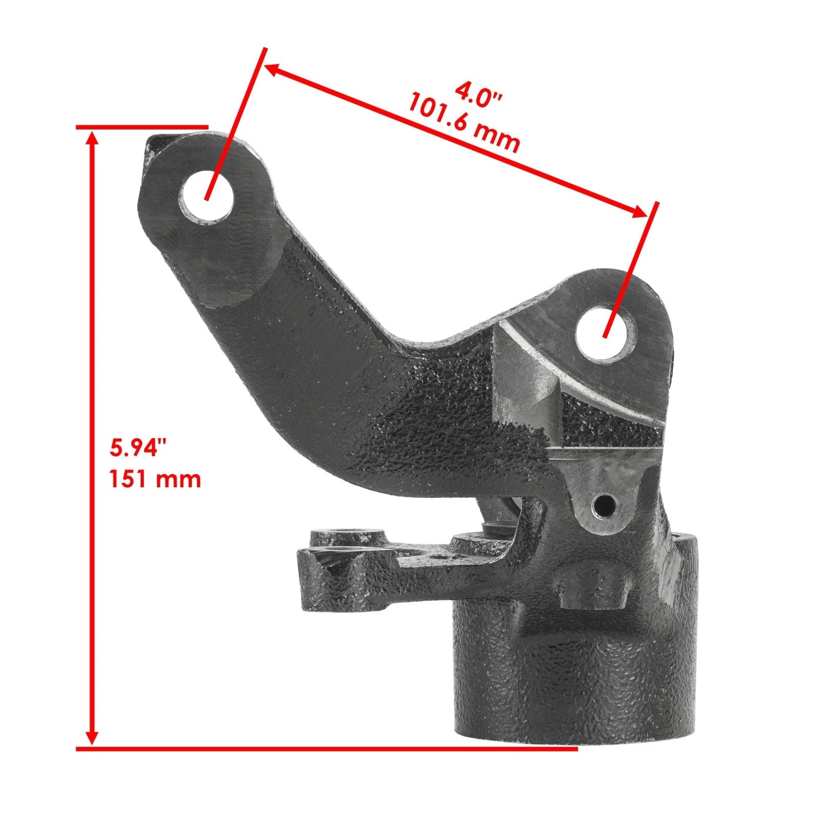 Front Right Steering Wheel Knuckle fits Yamaha Rhino 660 YXR660F 4X4 2004 - 2007